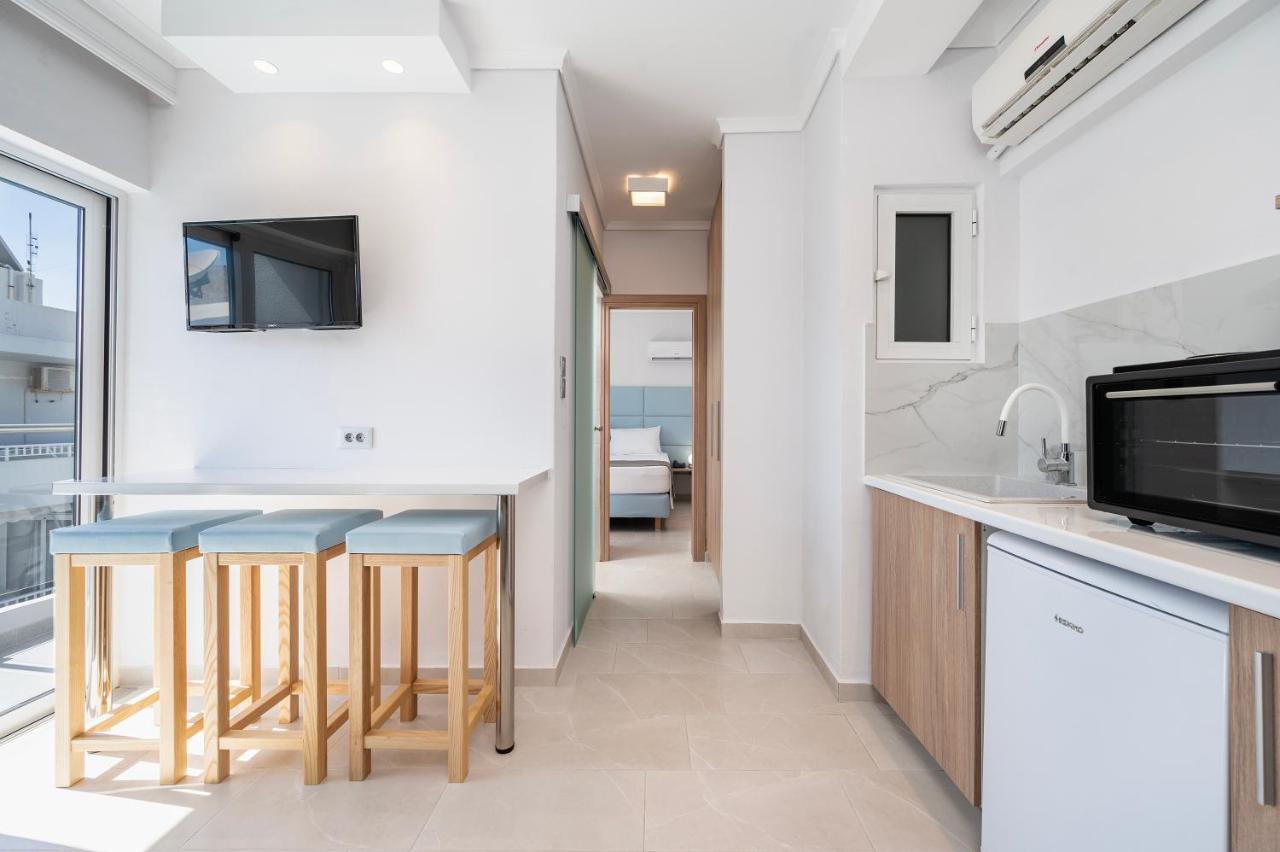 Poseidon Deluxe Apartments 科斯镇 外观 照片